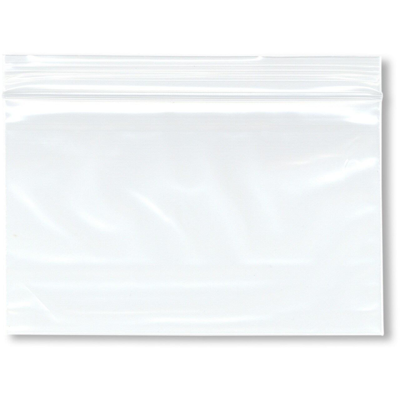 Plymor 5" x 3" (Pack of 100), 2 Mil Zipper Reclosable Plastic Bags